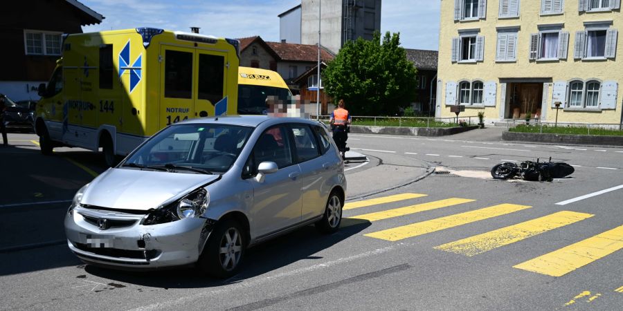 Ganterschwil: Zusammenstoss