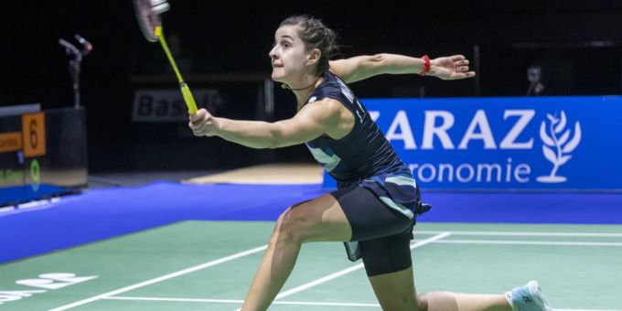 Carolina Marin triumphiert bei den Swiss Open in Basel. Swiss Ope