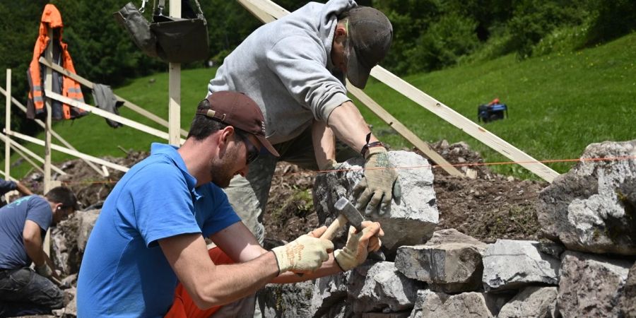 Stiftung Umwelteinsatz Trockenmauern  Glarus