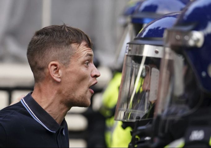 England-Protest / Southport