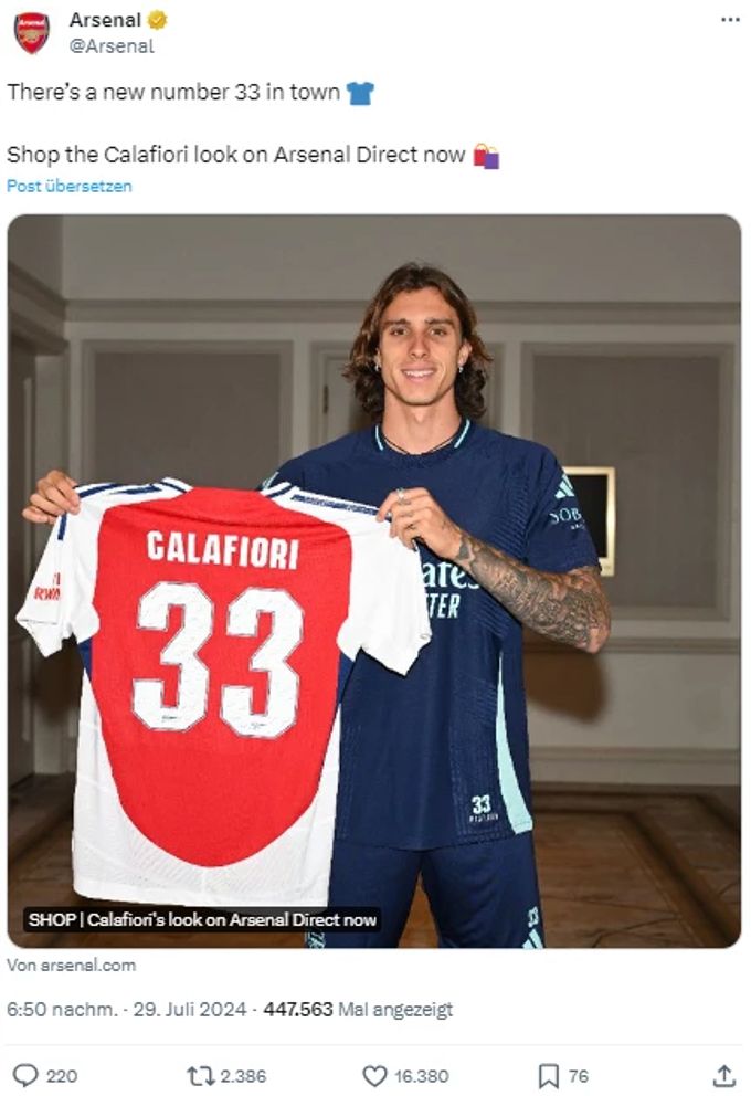 Riccardo Calafiori unterschreibt ein Jahr nach seinem Abgang beim FCB bei Arsenal. fc basel