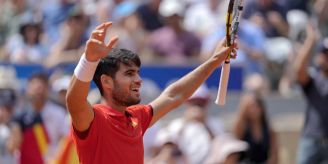 Olympia-Traumfinal - Carlos Alcaraz und Novak Djokovic spielen um Gold