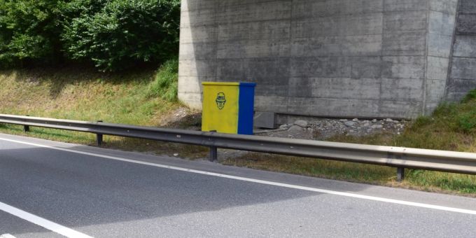 Elektrokasten in Grüsch. Grüsch