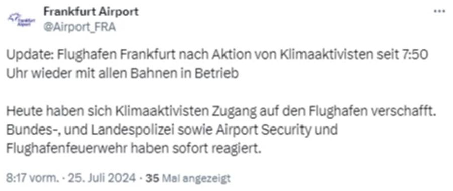 Flughafen Frankfurt