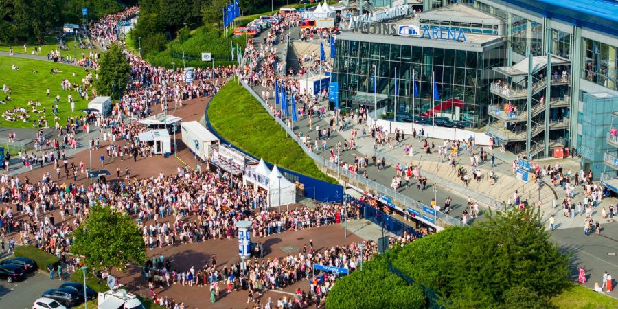 Gelsenkirchen erwartet rund um die drei Konzerte der Musikerin etwa 200.000 Fans.