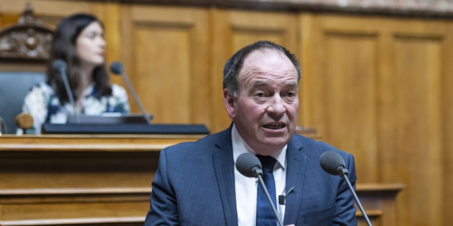 Der Aargauer SVP-Nationalrat Alois Huber tritt bei den eidgenössischen Wahlen im Herbst 2027 nicht mehr an. (Archivbild)