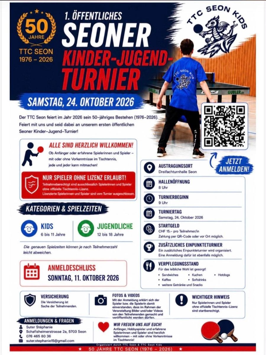 Kids und Jugendliche spielen am Samstag, 24. Oktober, ab 9 Uhr. Bild: zvg