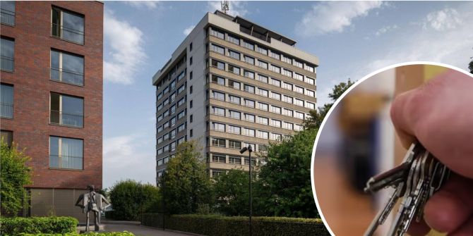 Hochhaus schafft neuen Raum für Wohnen und Pflege