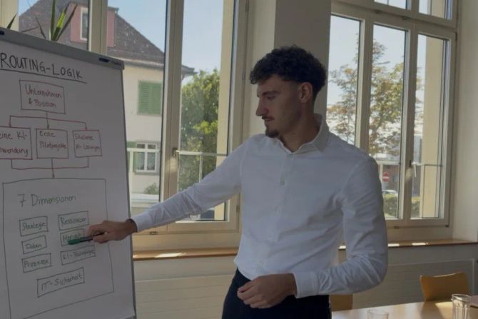 Kaltbrunner entwickelt KI-Check für KMU