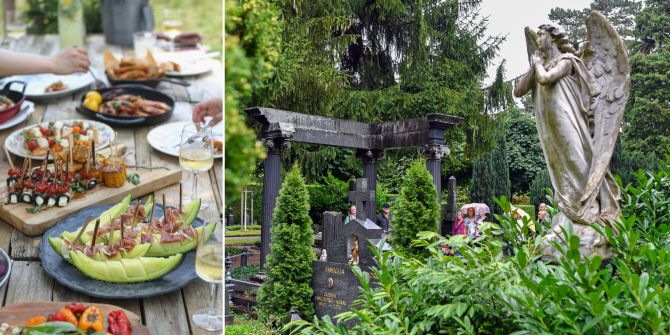 Feste und Konzerte auf Friedhöfe