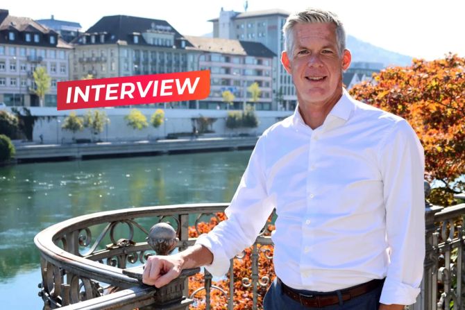 Rolf Schmid ist seit 2018 Wirtschaftsförderer der Region Olten und wohnt in Starrkirch-Wil. - David Annaheim