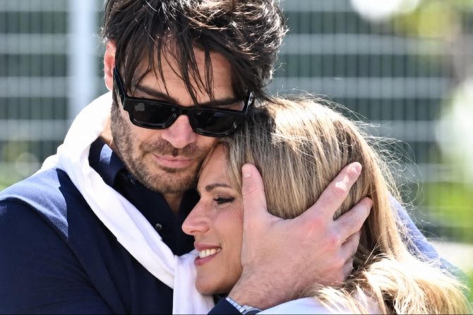 Michelle Hunziker Giulio Berruti