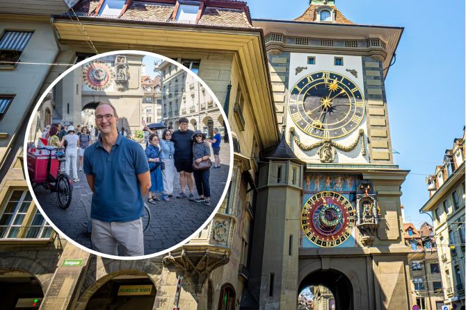 Die Berner Zytglogge-Uhr. - Daniel Zaugg