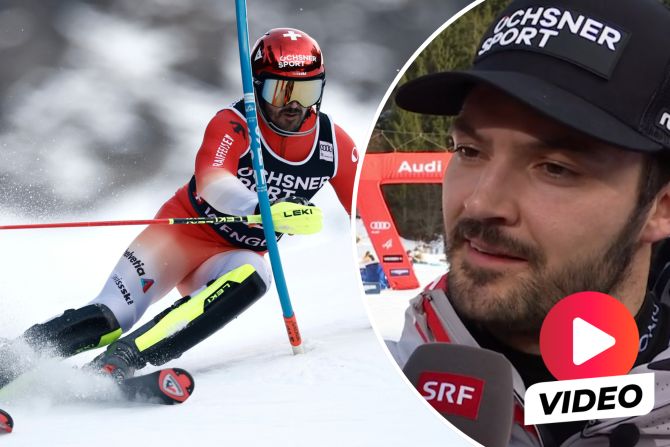 Wengen Slalom Loïc Meillard