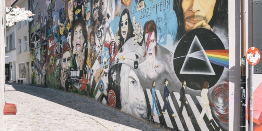 Die «Wall of Fame» im Gerbergässlein soll komplett neu gestaltet werden. (Archivbild)