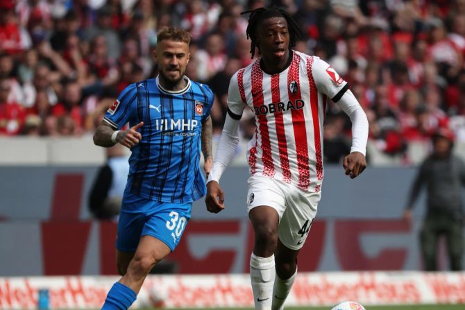 Johan Manzambi Bundesliga Freiburg