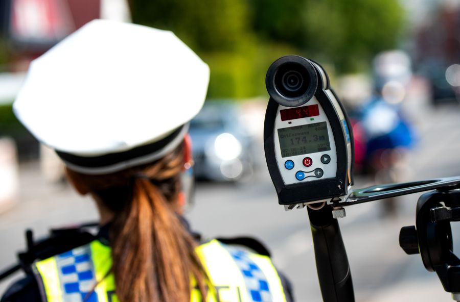 Im Rahmen des sogenannten Blitzmarathons geht man gegen Temposünder im Strassenverkehr vor.
