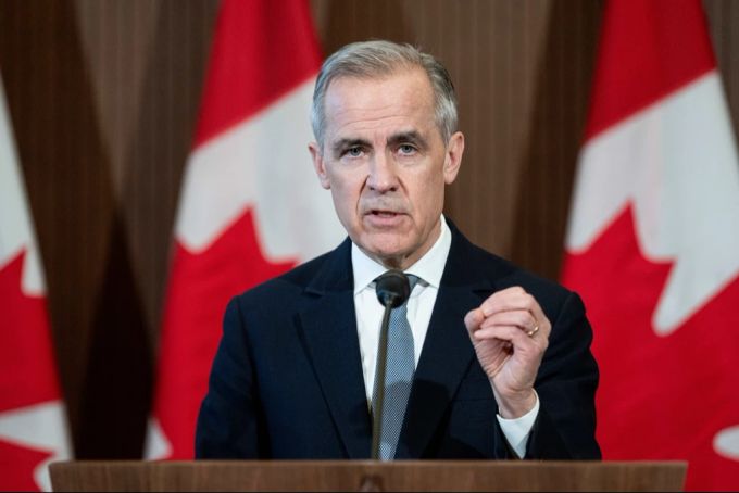 Der kanadische Ministerpräsident Mark Carney bezeichnet die Zölle von Trump als Angriff auf kanadische Arbeitnehmer. trump zölle