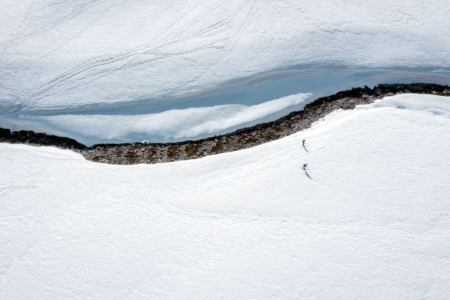 Firn Bernina Langlauf