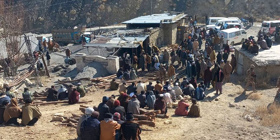 Grubenunglück in Pakistan.