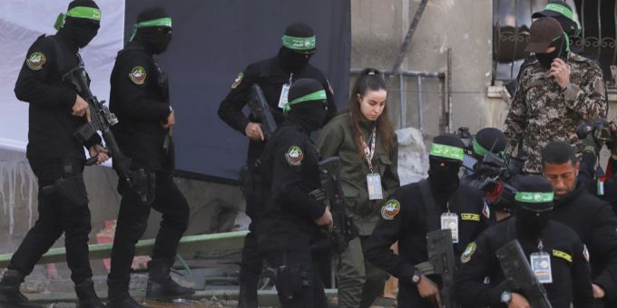 Die Hamas hat die israelische Soldatin Agam Berger freigelassen. hamas