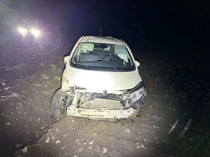 Beim Unfall entstand ein Sachschaden. Sachschaden