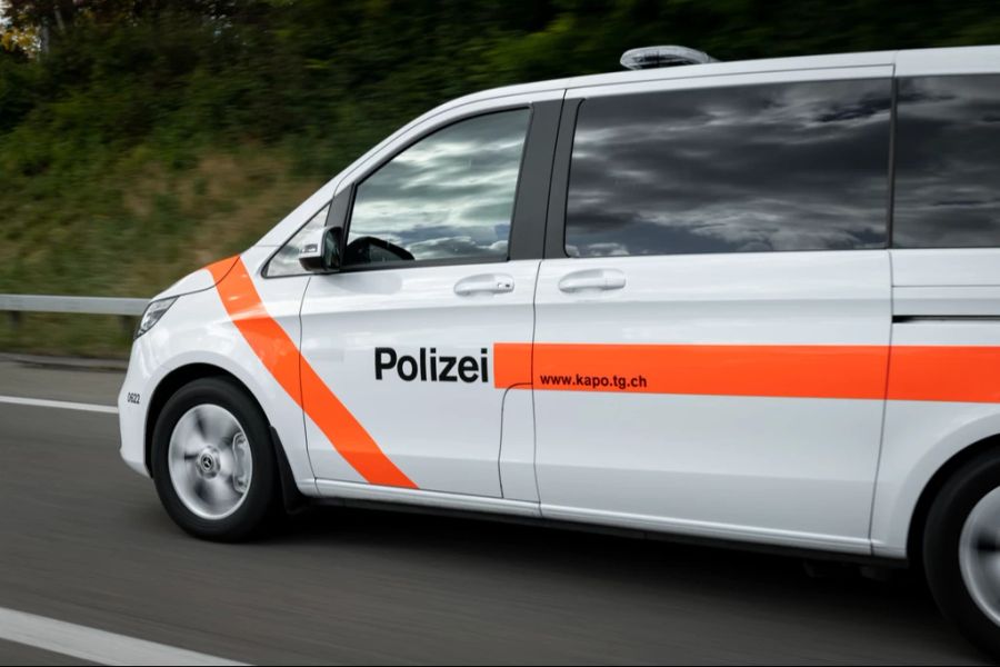 Insgesamt drei Polizeiwagen der Kantonspolizei Thurgau sollen vor Ort gewesen sein. (Symbolbild)