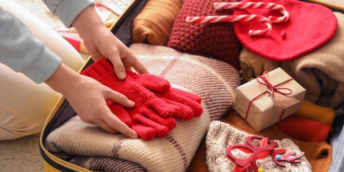 Reisekoffer, Weihnachten