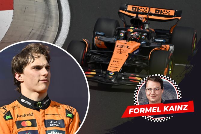 Piastri McLaren Formel 1