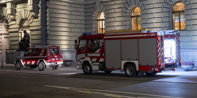 Bundeshaus Brand