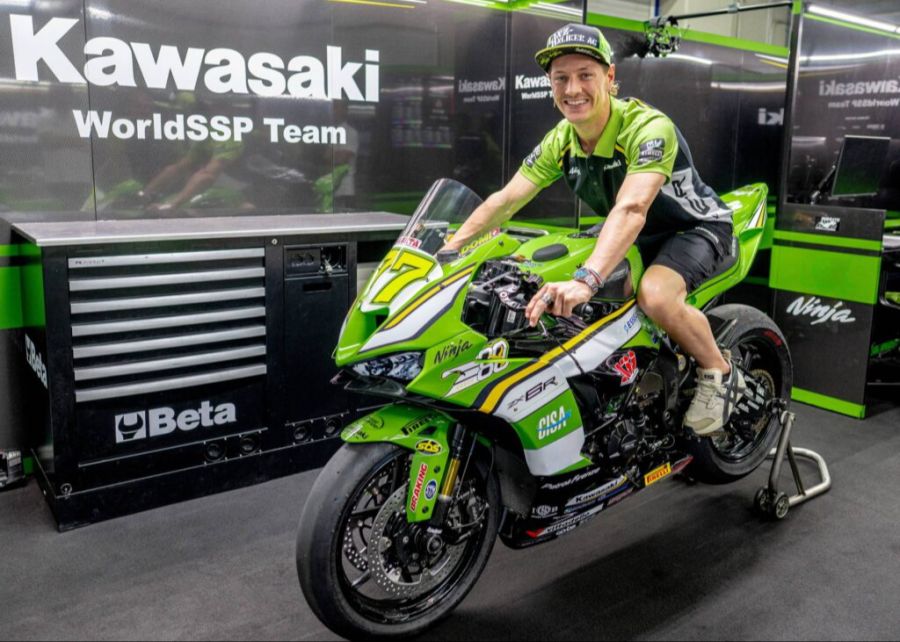 Dominique Aegerter Kawasaki Supersport-WM