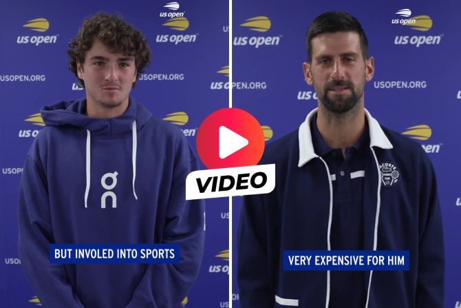 João Fonseca Novak Djokovic