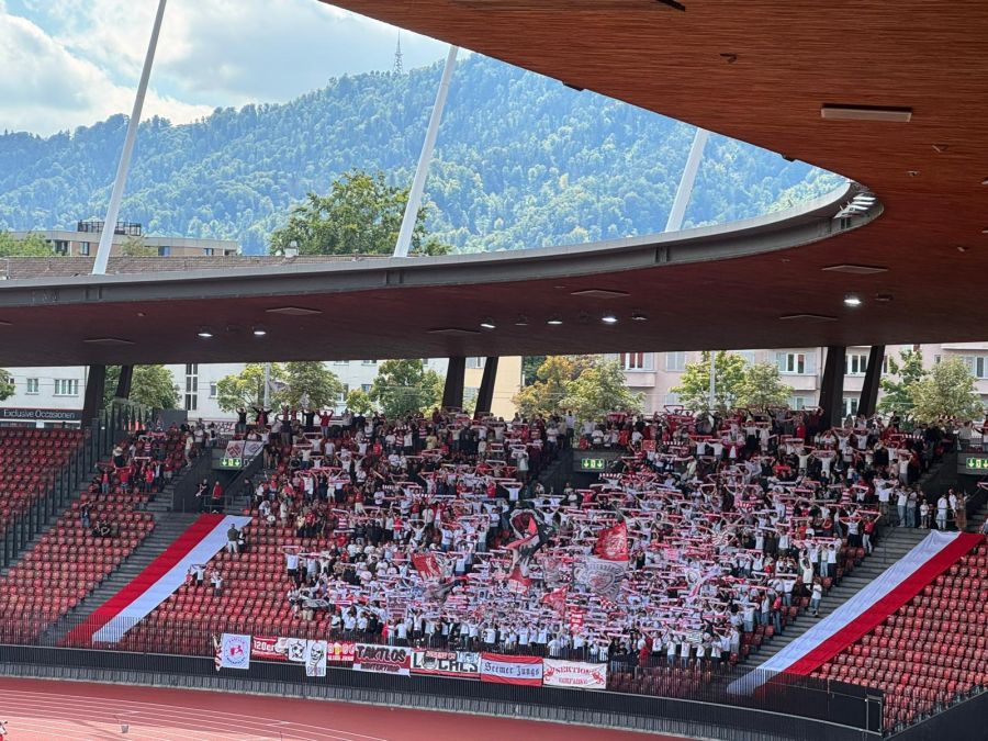 Auch von Winterthur sind einige Anhänger ins nahe Zürich gereist.