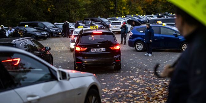 Uber Protest Zürich