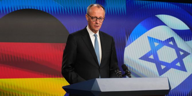 Friedrich Merz in Jerusalem