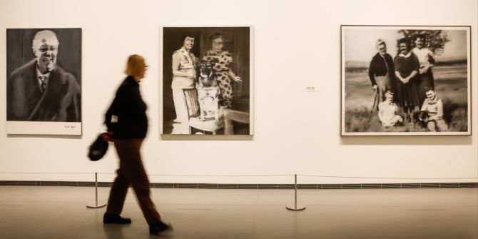 Gerhard Richter exhibition at Louis Vuitton