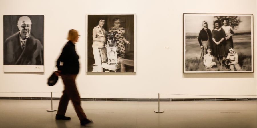 Gerhard Richter exhibition at Louis Vuitton