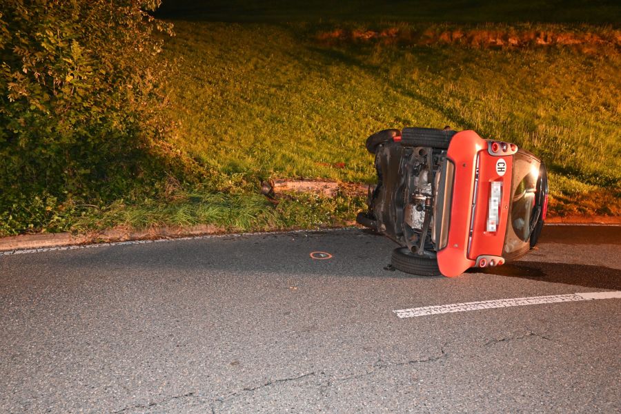 Selbstunfall Untereggen