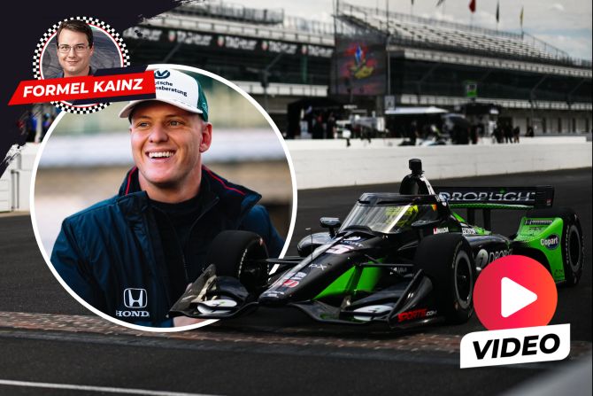 Mick Schumacher IndyCar Test