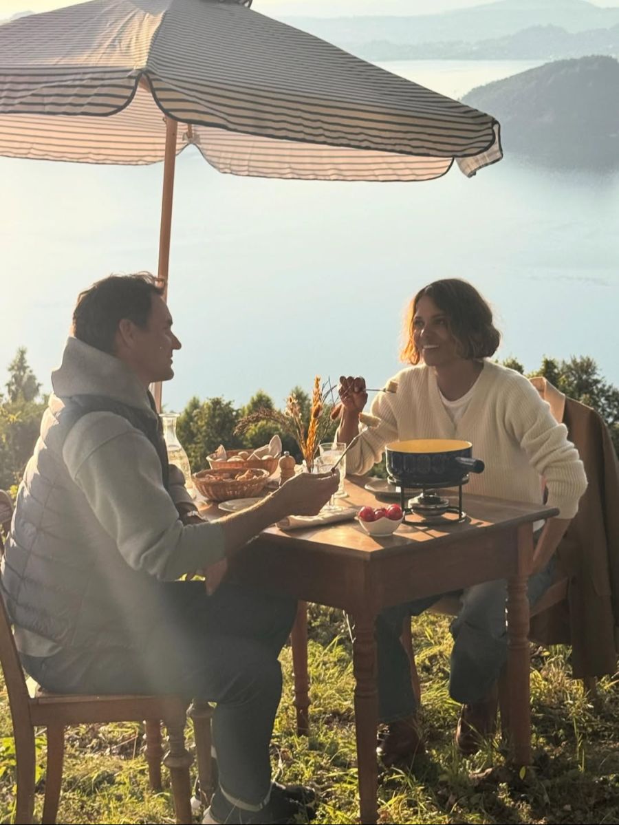 Hier die Fondue-Szene aus alternativer Sicht.