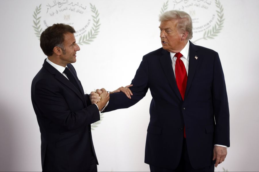 trump macron