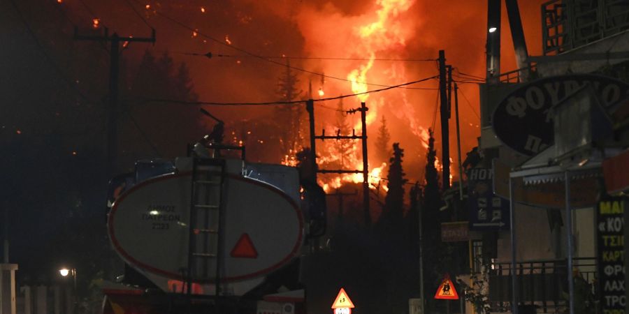 Waldbrände in Griechenland