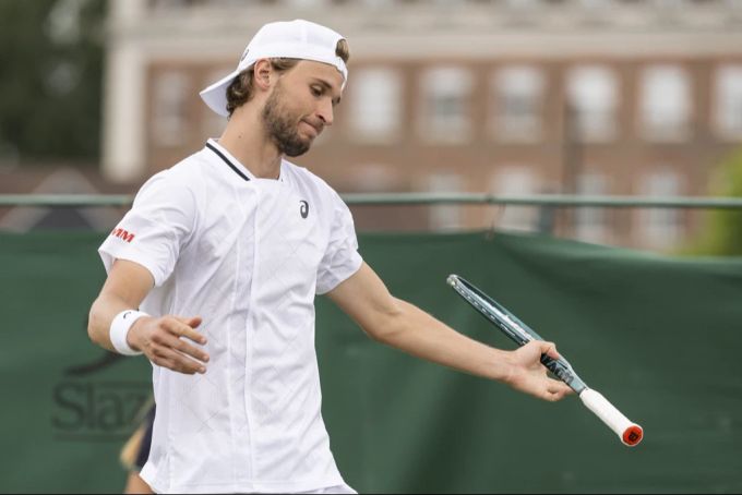 Leandro Riedi scheitert äusserst unglücklich in der Quali für Wimbledon. Wimbledon