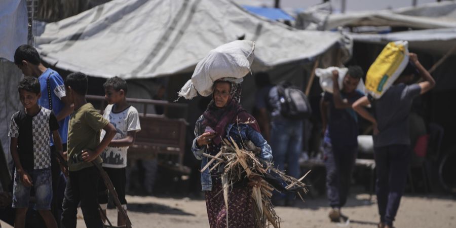 Gaza Frau Humanitäre Hilfe