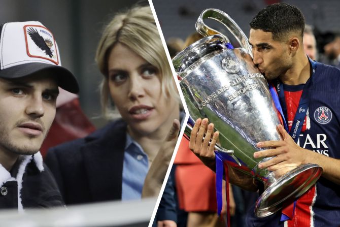 Icardi Wanda Nara Hakimi