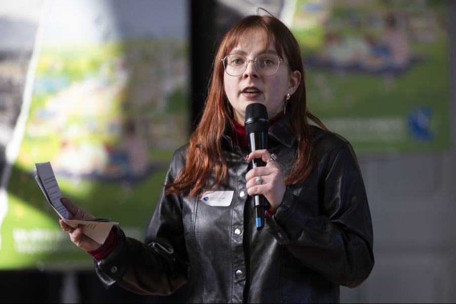 Juso-Präsidentin Mirjam Hostetmann.