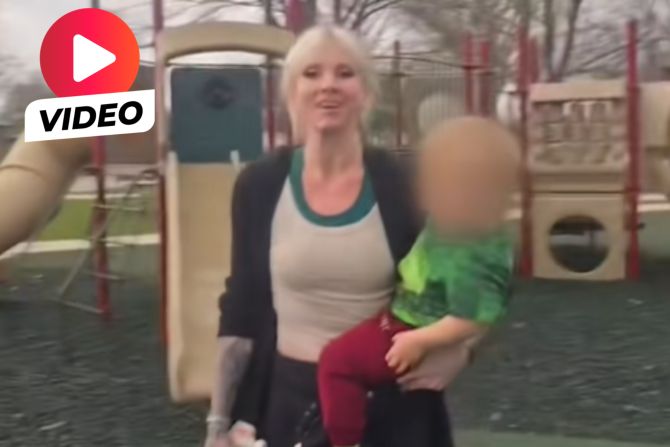 Frau beschimpft Kind N-Wort