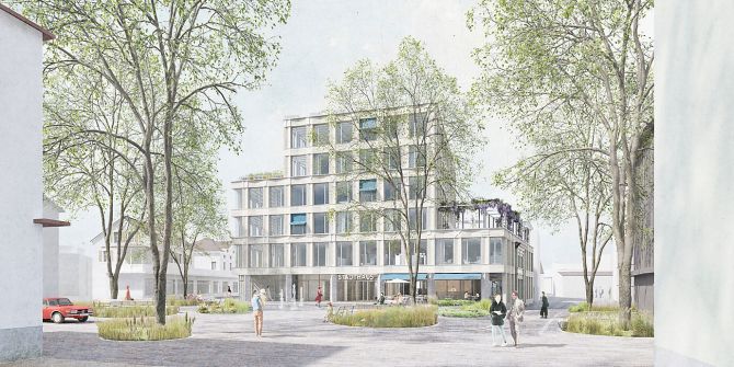 Visualisierung Stadthaus Romanshorn