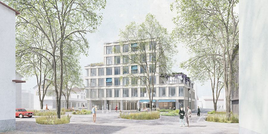 Visualisierung Stadthaus Romanshorn