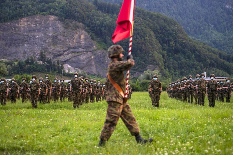Armee Soldaten Assistenzdienst